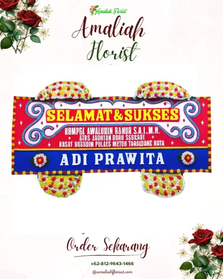 Papan Bunga Ucapan Selamat Pringwulung